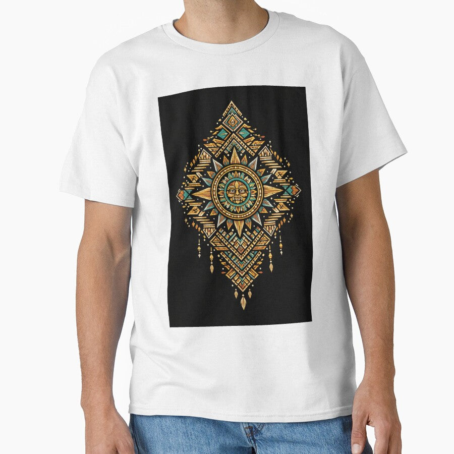 Aztec Sun Symbol – Sacred Mesoamerican Geometry by DrizzyV
