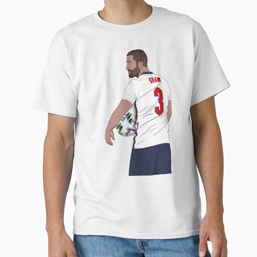 Luke Shaw England by Hevding