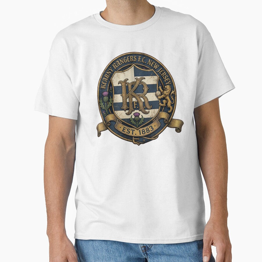 Vintage Kearny Rangers F.C. New Jersey 1883 by AMSPHY