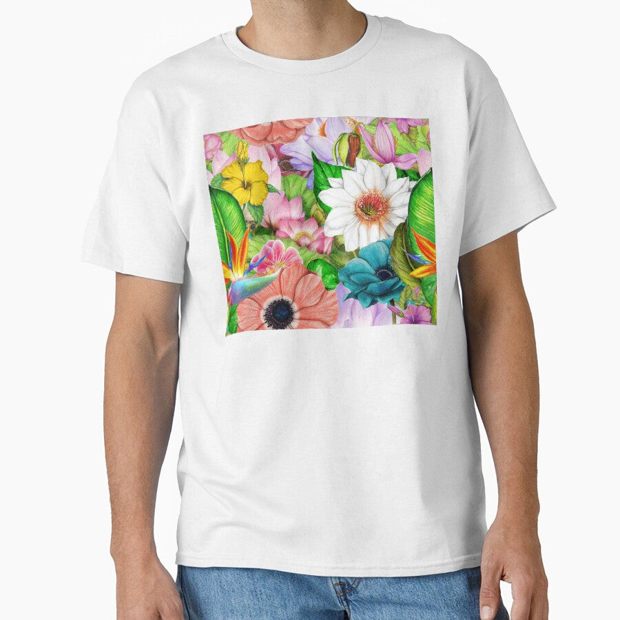 Island Tropical Flowers by DzineVine