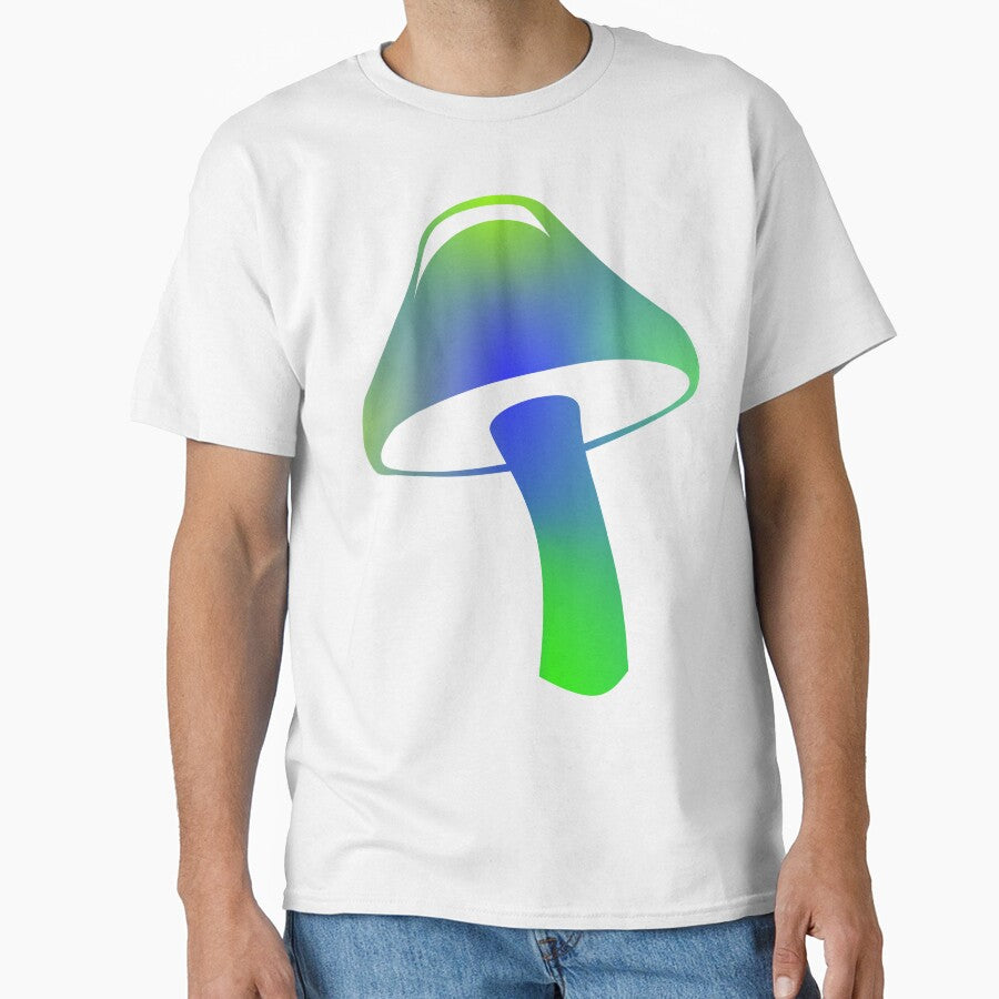Large Blue and Green Mushroom by Risa-C