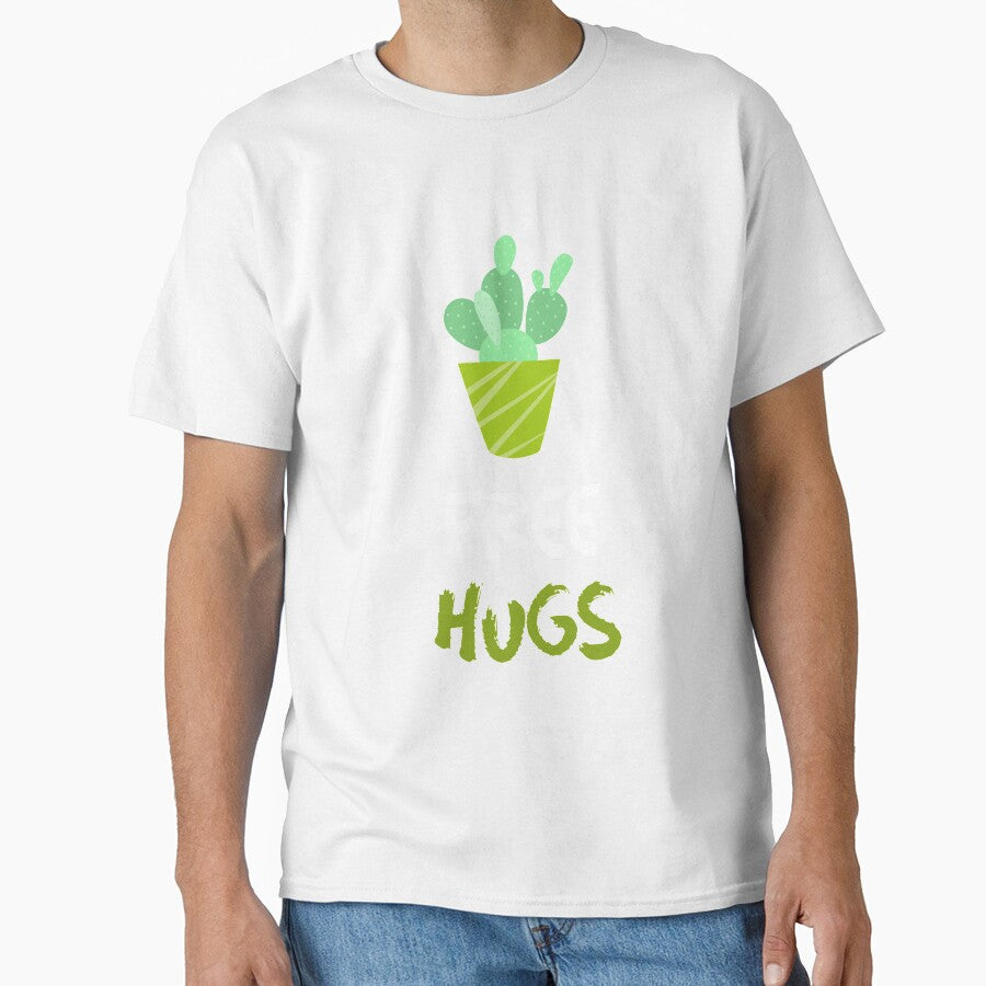 Free Hugs Cactus Shirt Design by Artpace