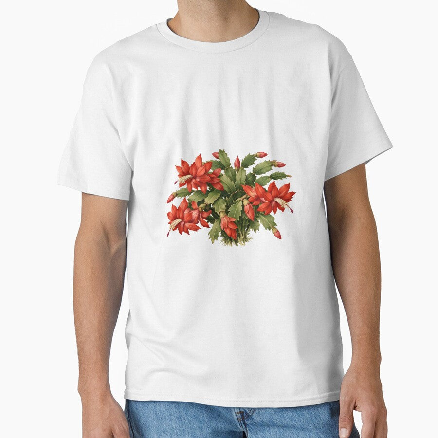 Blooming Red Christmas Cactus Flowers by silviaol