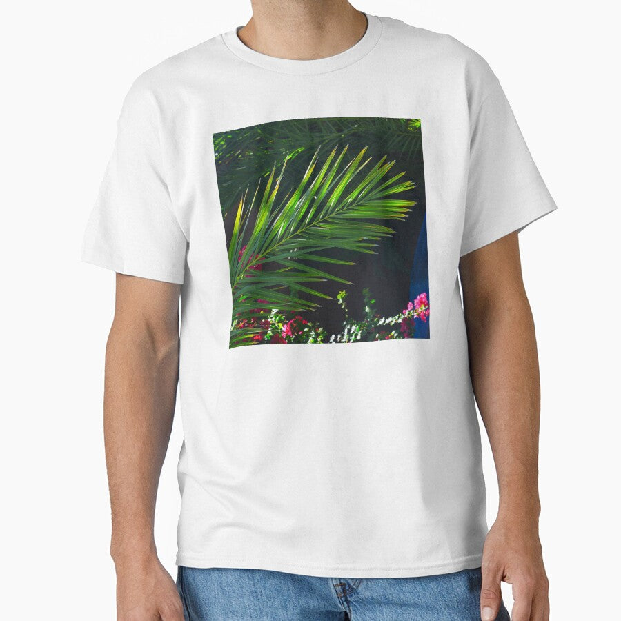 Exquisite Palm Leaf Framed In Lush Shadows by DEC02