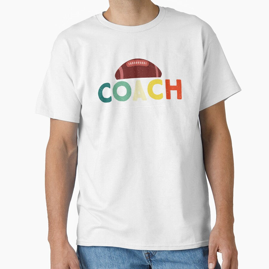 Football Coach Retro Vintage Style by GabrieSketcham