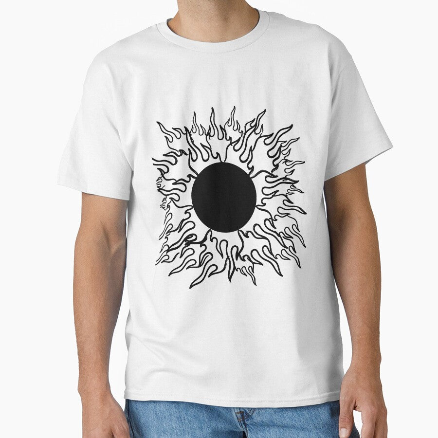 Eternal Flame Sun // Neo-Tribal Y2K Streetwear by ZafTeez