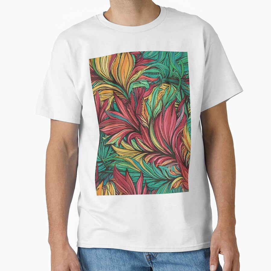 Floral abstract burst pattern by Designbes