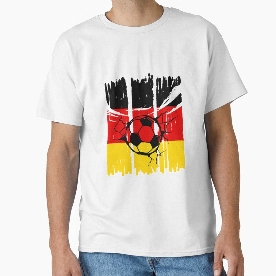 Vintage German Flag Soccer Ball German by NeverLoseSF