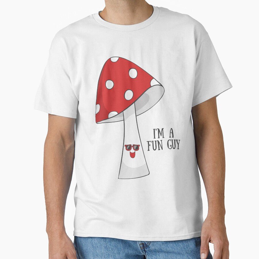 I'm A Fun Guy! Funny Cute Mushroom Gift by DreamyPanda