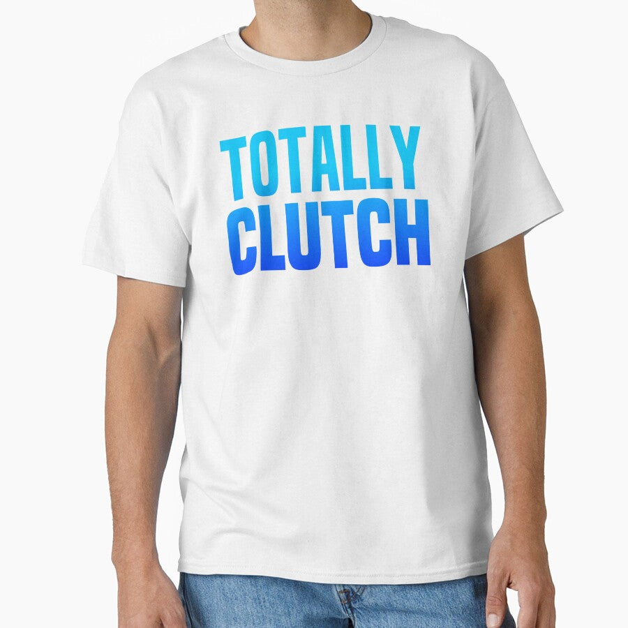 Totally Clutch Blue Typography by Memes N Lore