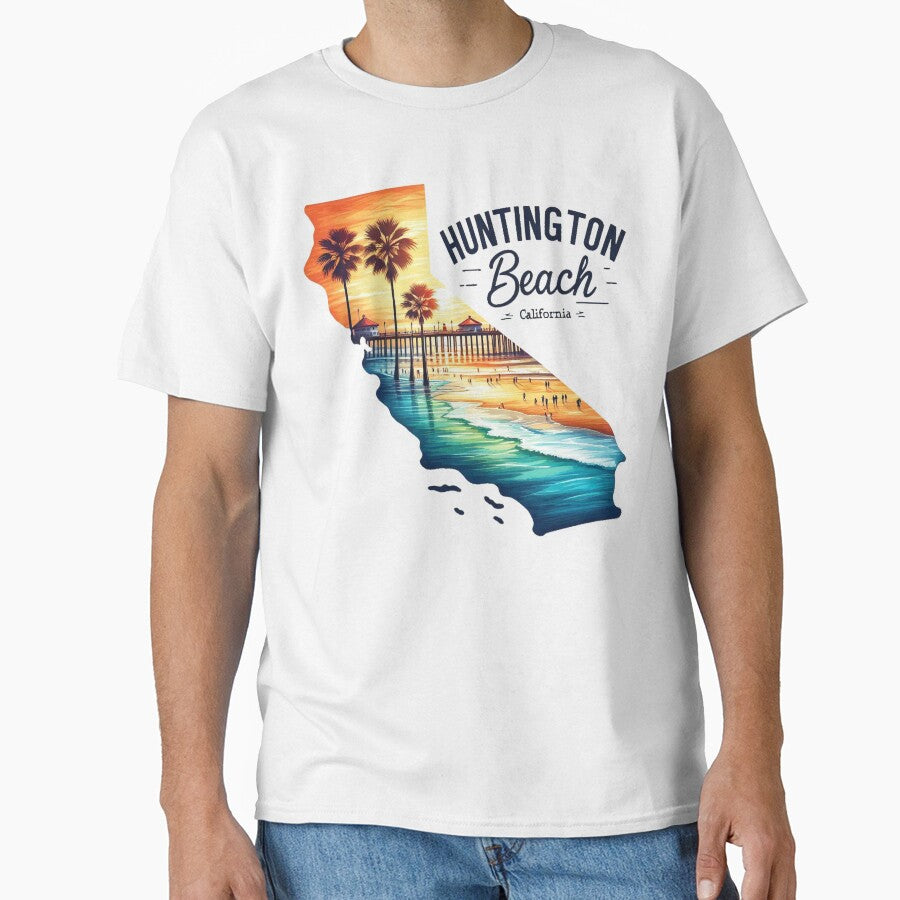 Beach Sunset, Huntington Beach Sunset by vectcd