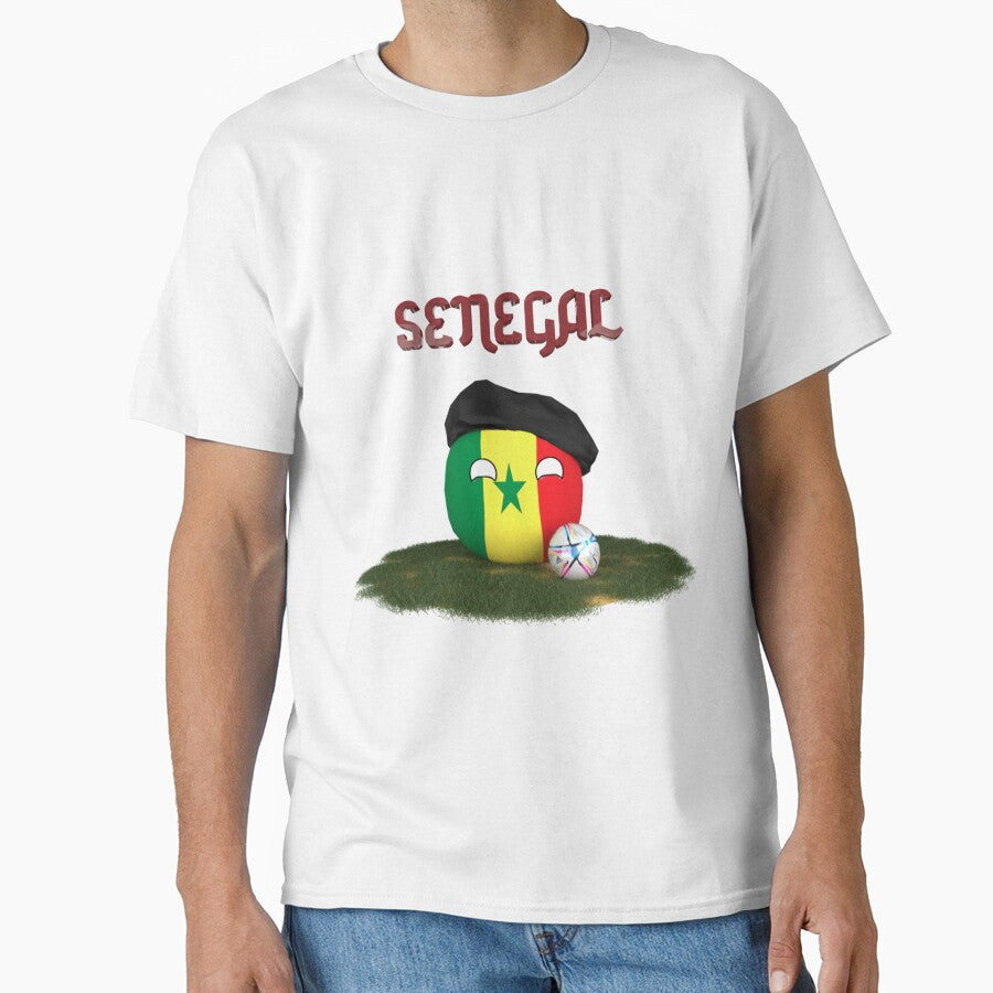 Senegal Flag World Cup Qatar 2022 by Countryballs3D