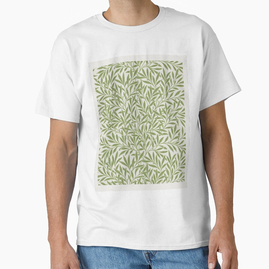 Green Botanical Leaf Print by newburyboutique