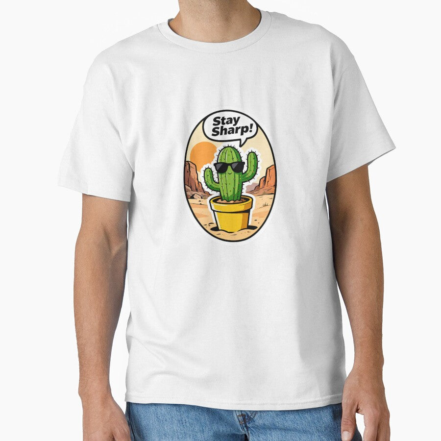 Cool Cactus by Guju Stickers