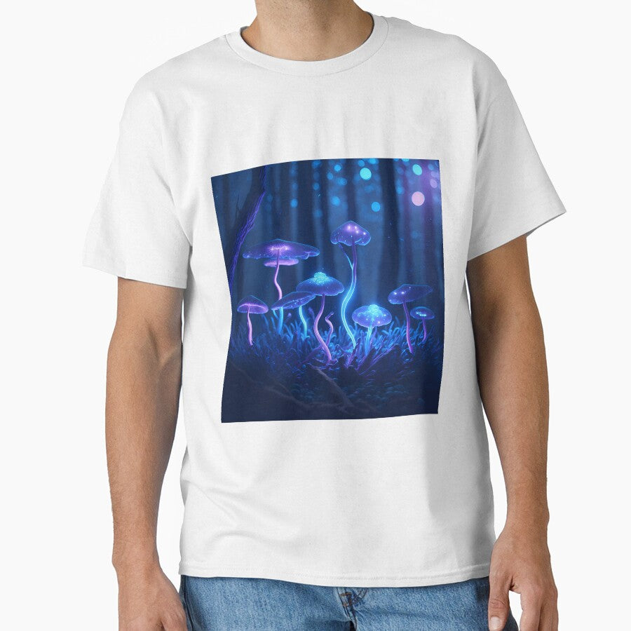Magic Mushroom Forest Silent Night  - Mushrooms by internlvisions
