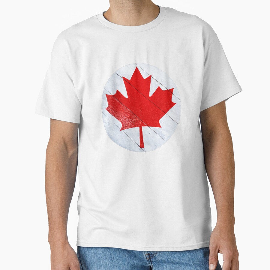 Canadian Maple Leaf Illustration - Be Proud - Show your Red and White Maple Leaf by Roxane Bay