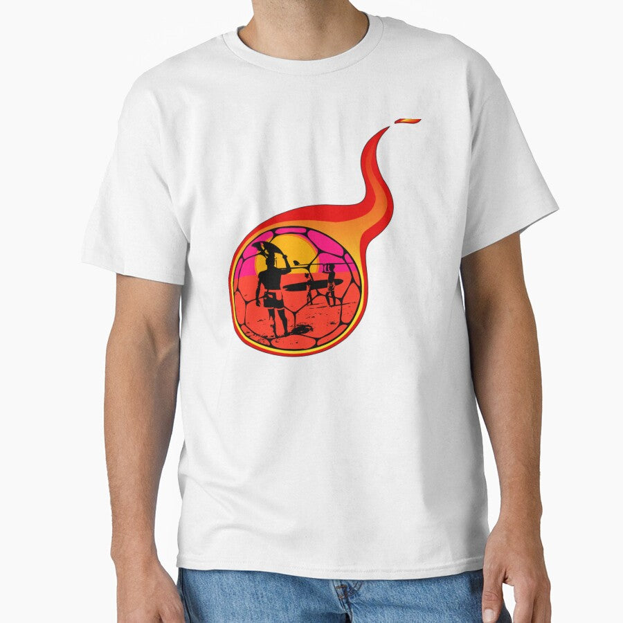 Summer Beach Soccer Season - Football Fireball by mewsis