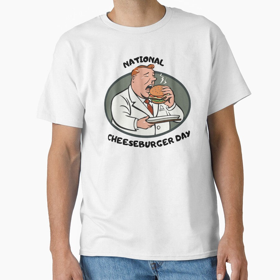 National Cheeseburger Day for cheeseburger lovers by PeTees shop