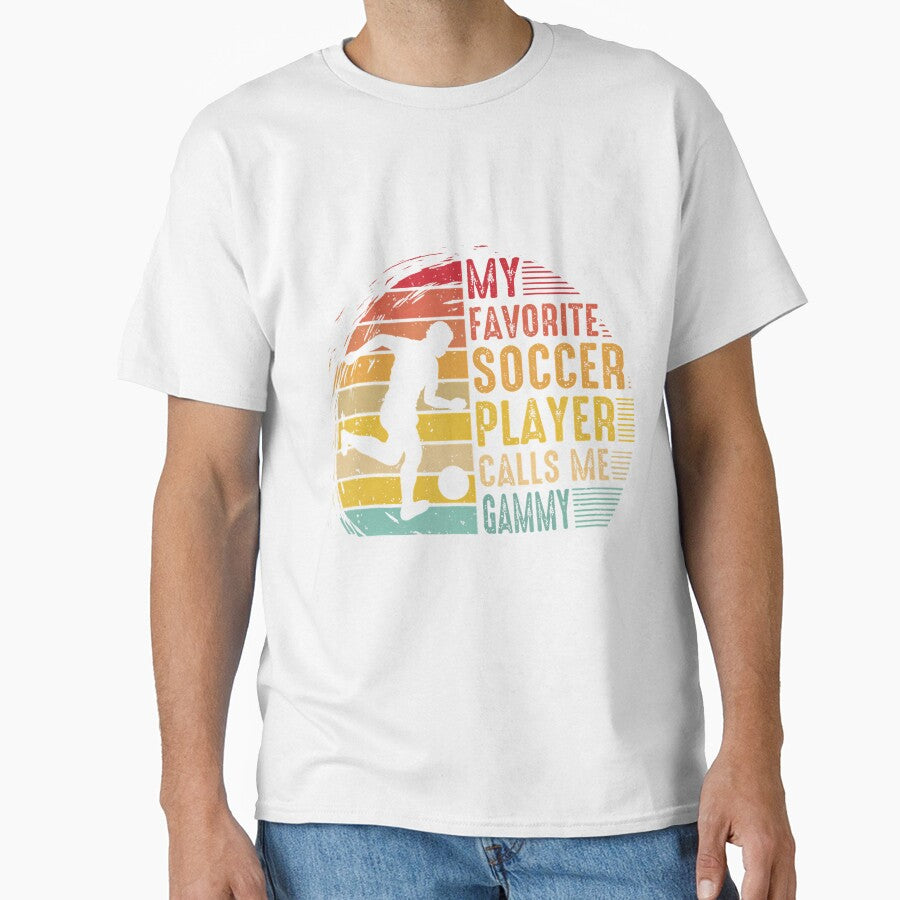 Vintage My Favorite Soccer Player Calls Me Gammy by LucilleAntoi