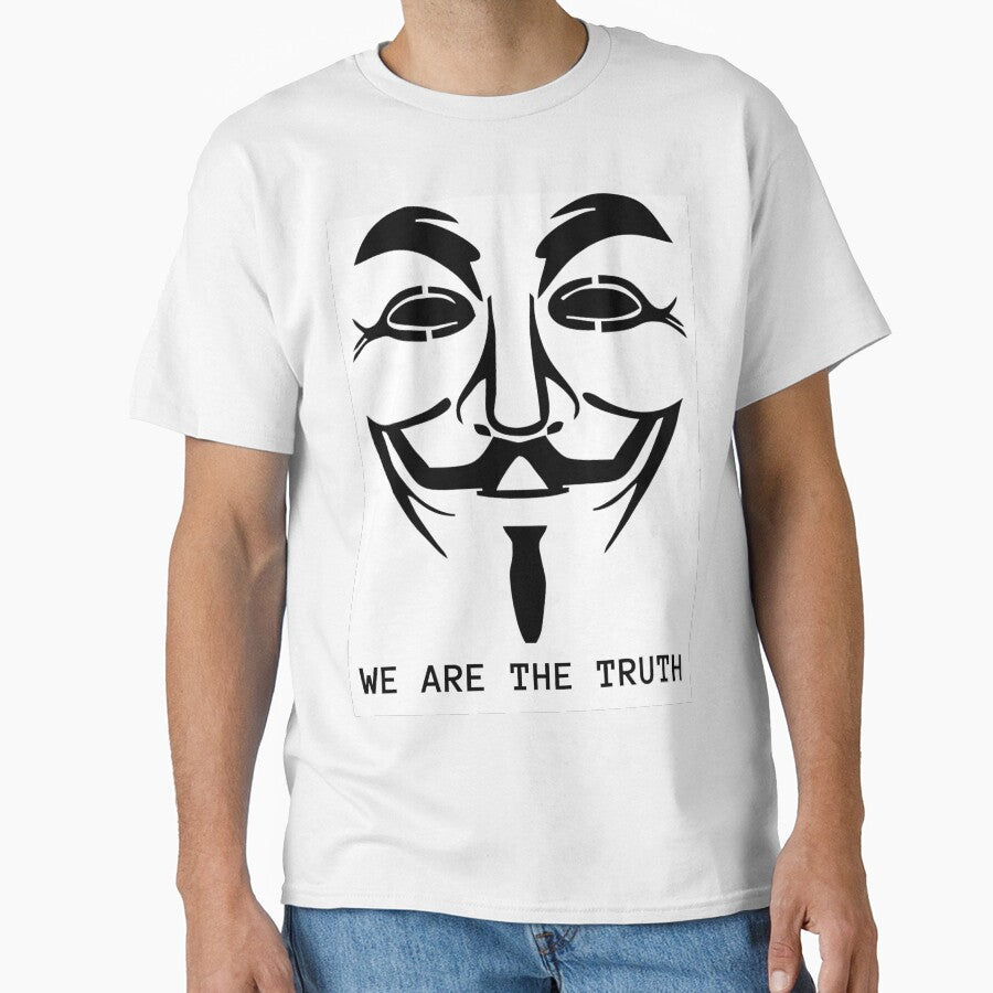 Anonymous We Are The Truth White Style by JesusX24