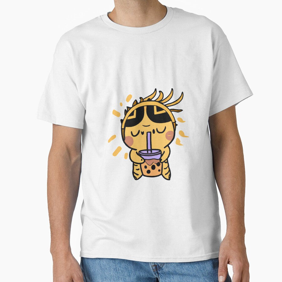 Tangled Sun Warrior drinking bubble tea V4 by design19970