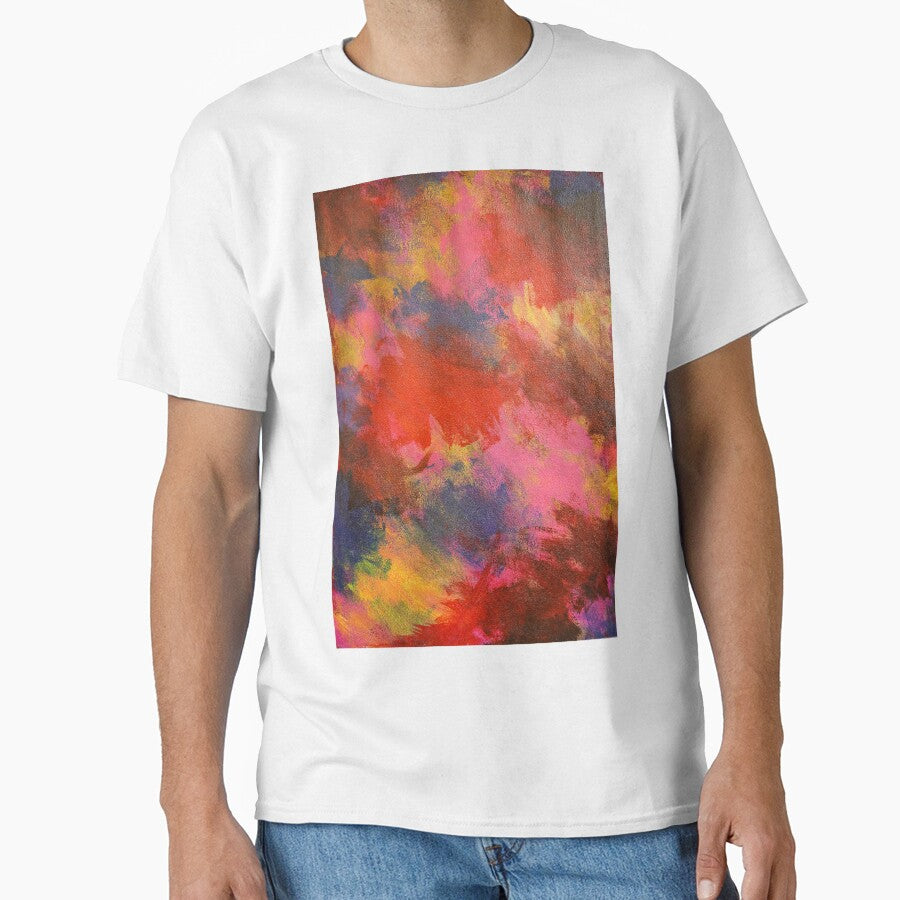Naked Floral Abstract Acrylic Painting by chuckletuckle