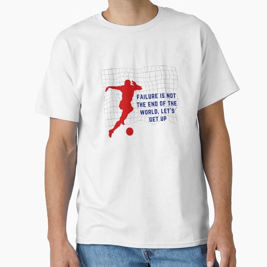 Motivational Quote Soccer Player Graphic by LoudVictory