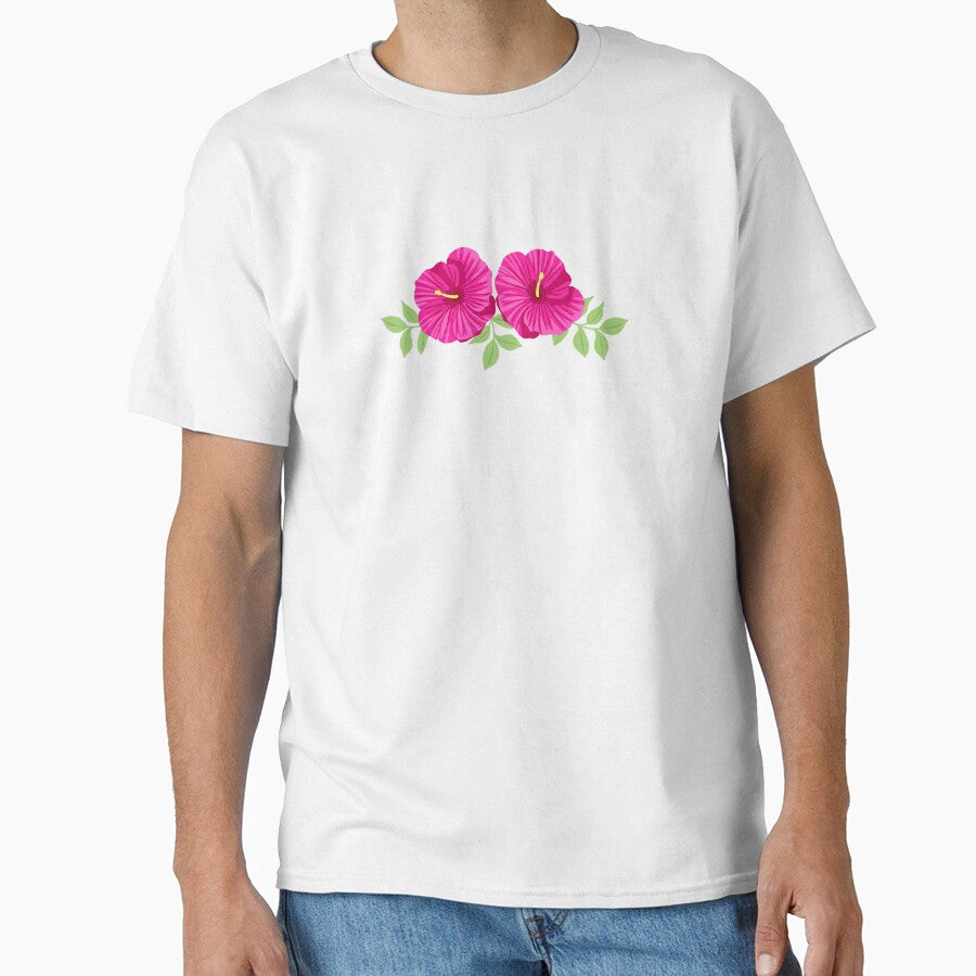 Bright pink tropical hibiscus by Cheekyleopard