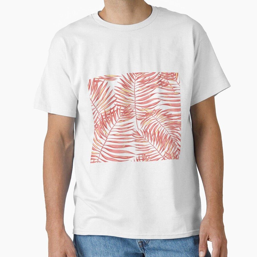 Coral tropical leaf pattern by MLD112
