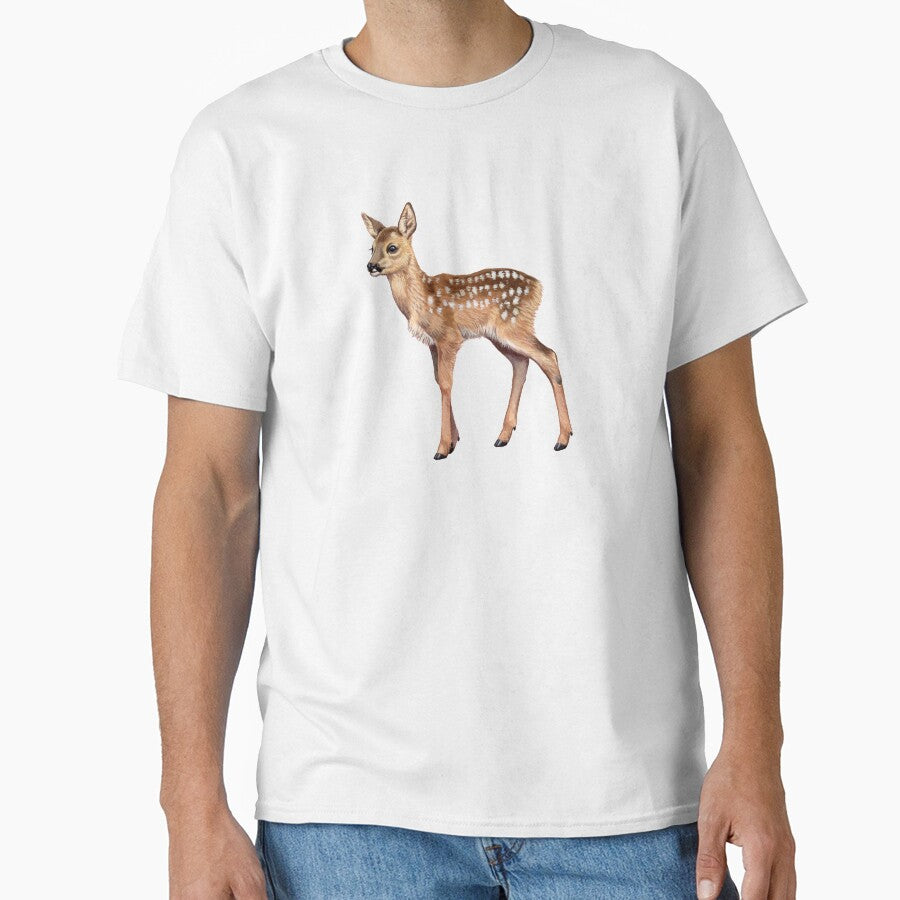 Roe Deer fawn by kokayart