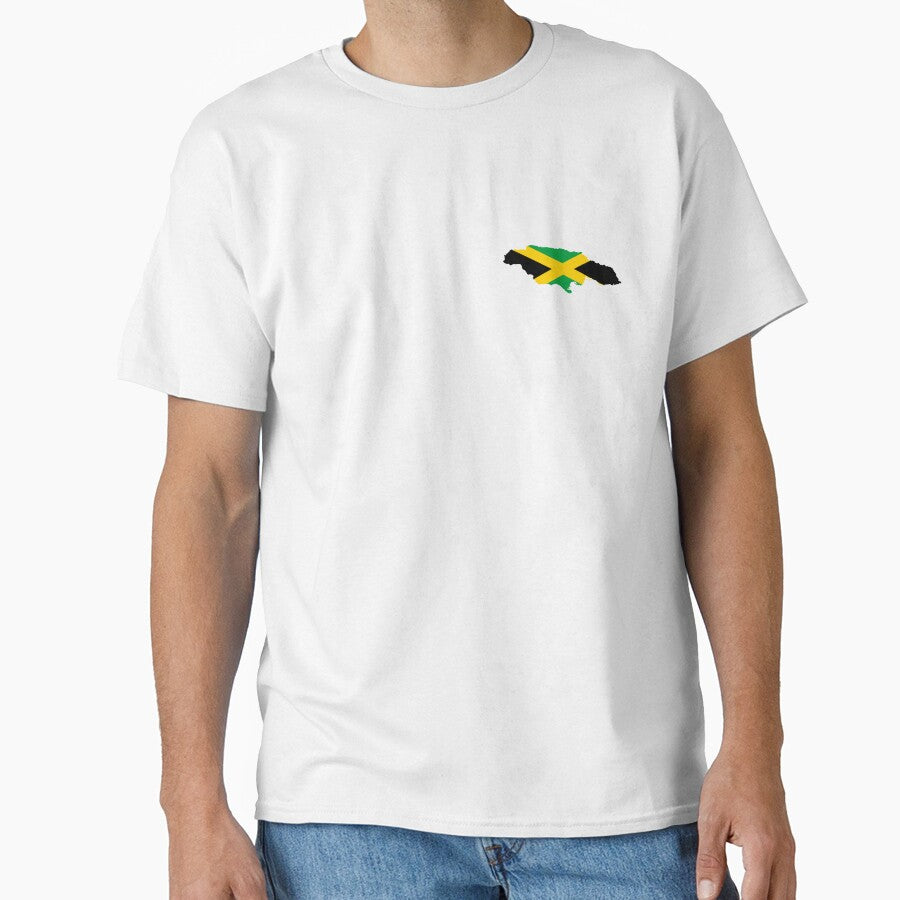 Flag Map of Jamaica by feether-store