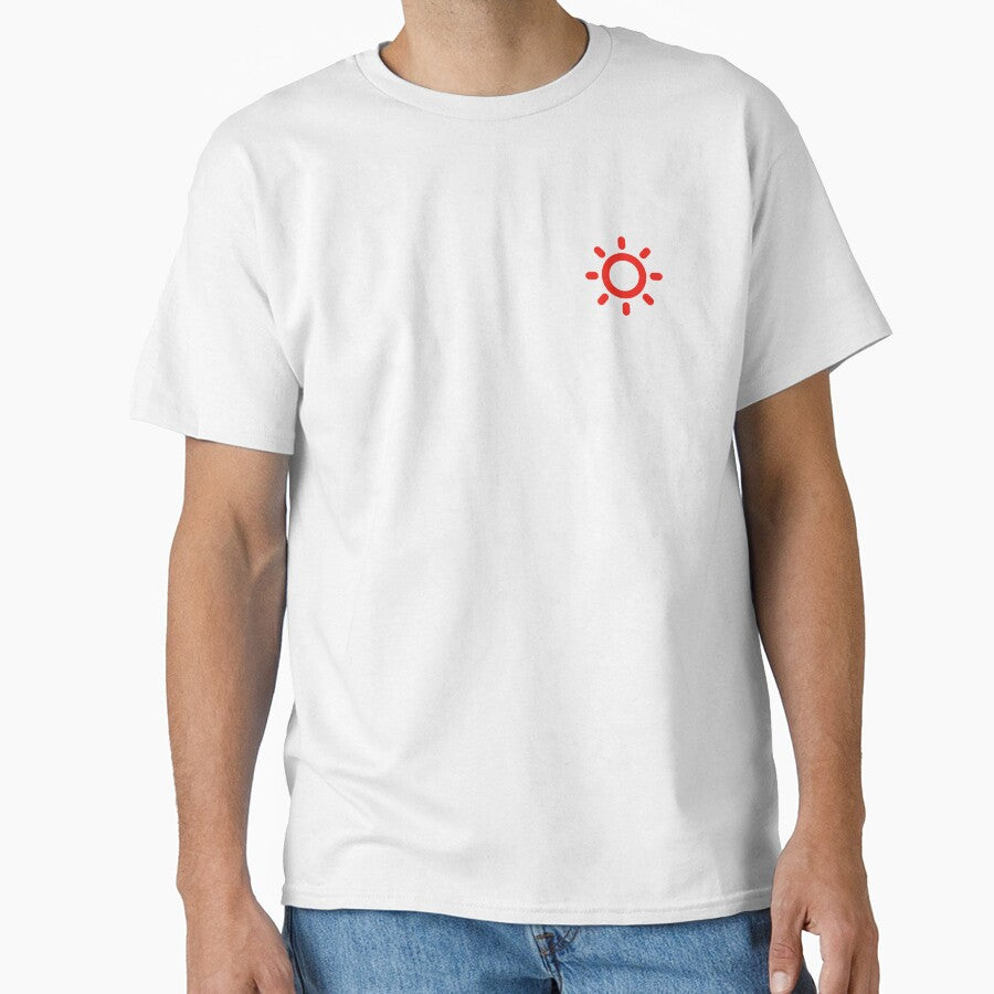 MINMALIST SUN (BRIGHT RED) by Top10Designs