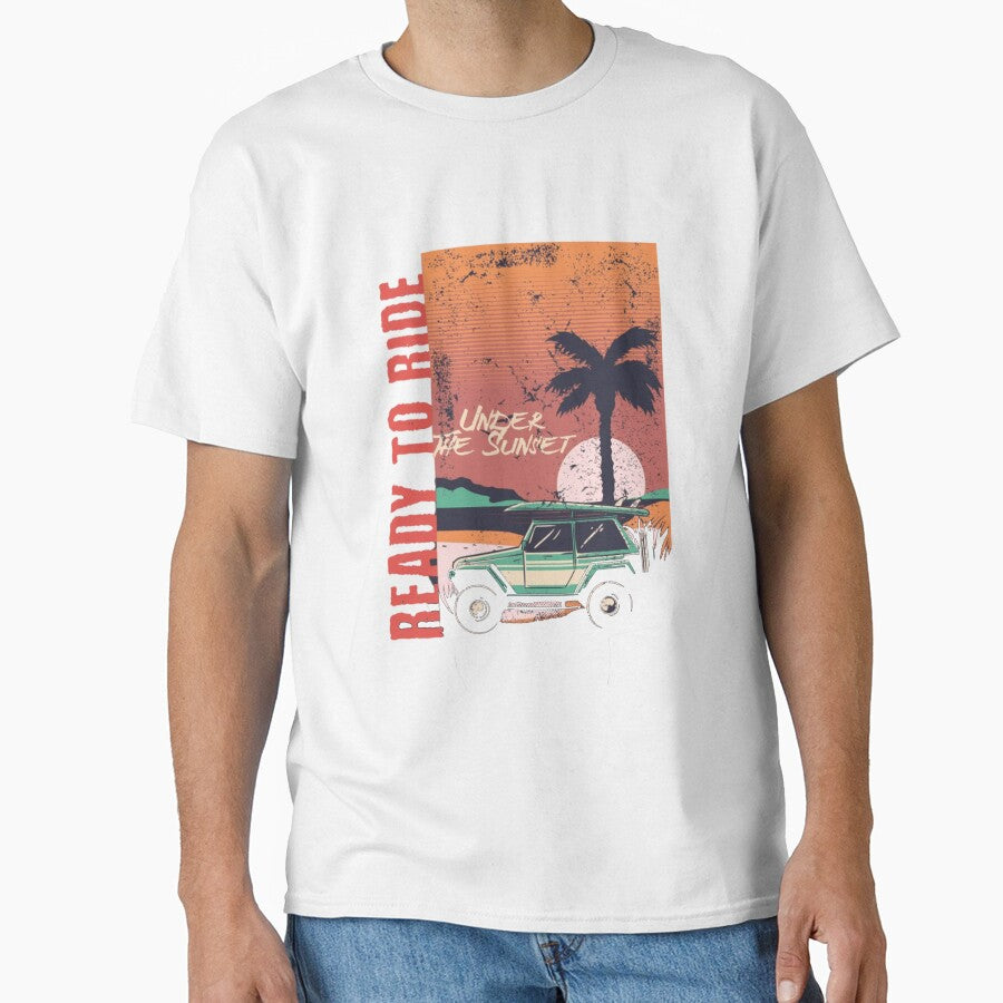Vintage Sunset Road Trip by motivationdripp