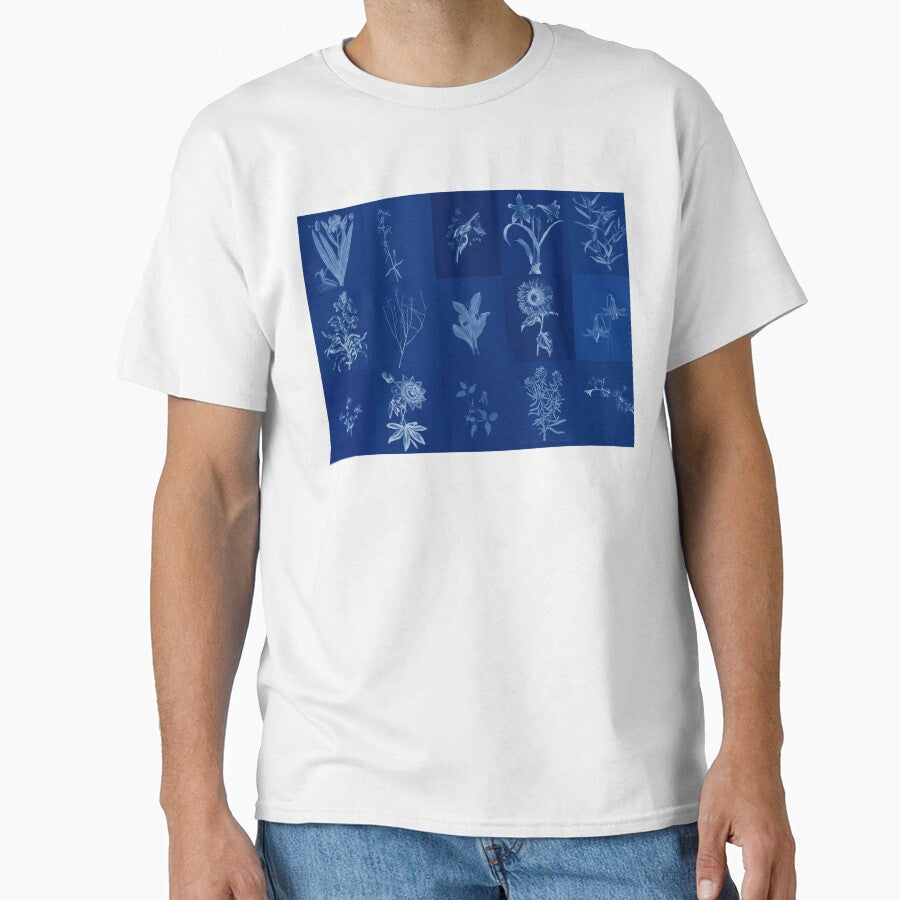 Flower 'Cyanotype' by HouseProudArt