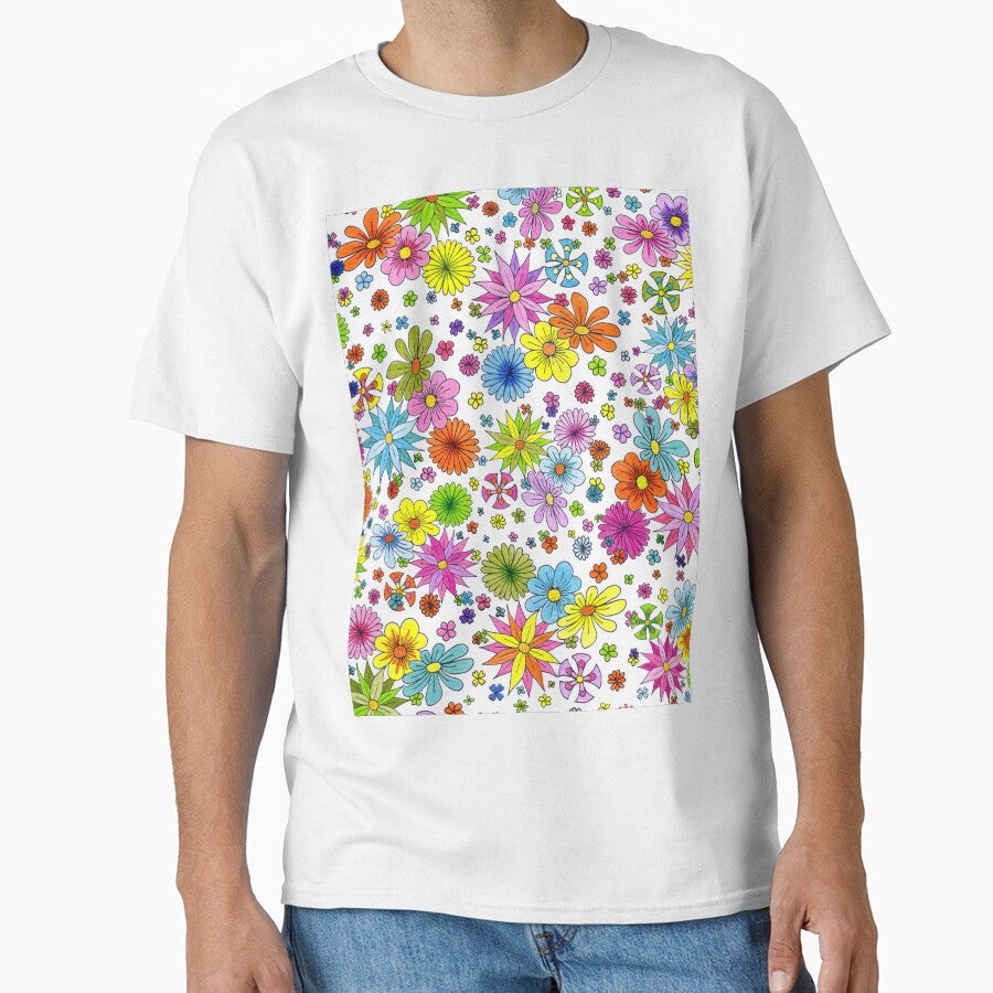 Bright and colourful floral pattern by SarahCBrooks
