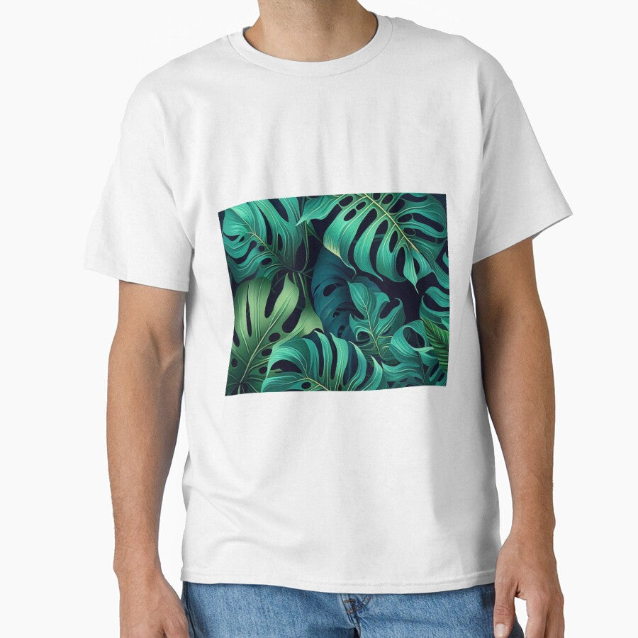 beautiful Green Leaves Pattern by zoldi