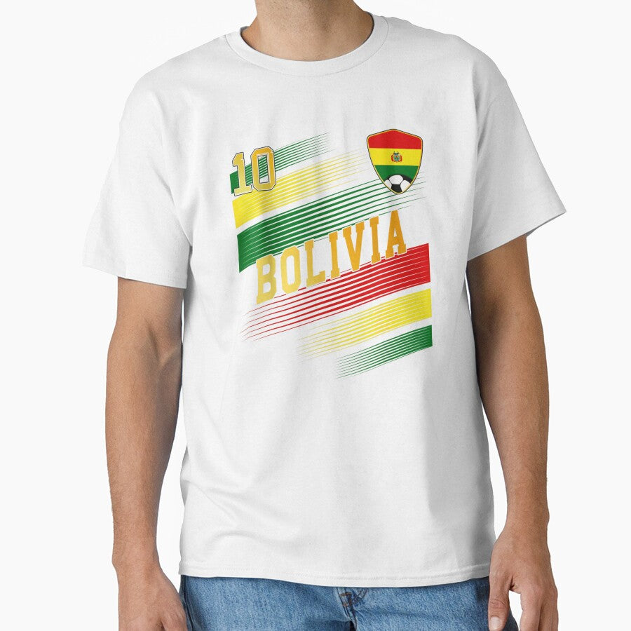 Bolivia Soccer Retro Flag Football Team Bolivia Fan Design by WilliaMaler