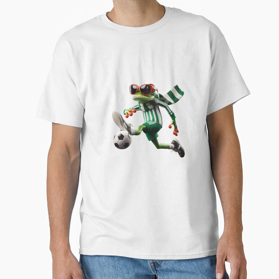 Cool Soccer Frog by Pixel-Lift