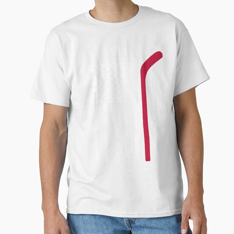 Red Hockey Stick American Flag Shirt USA Distressed White Soccer Hockey Lacrosse Goalie Dad T-Shirts by arcadetoystore