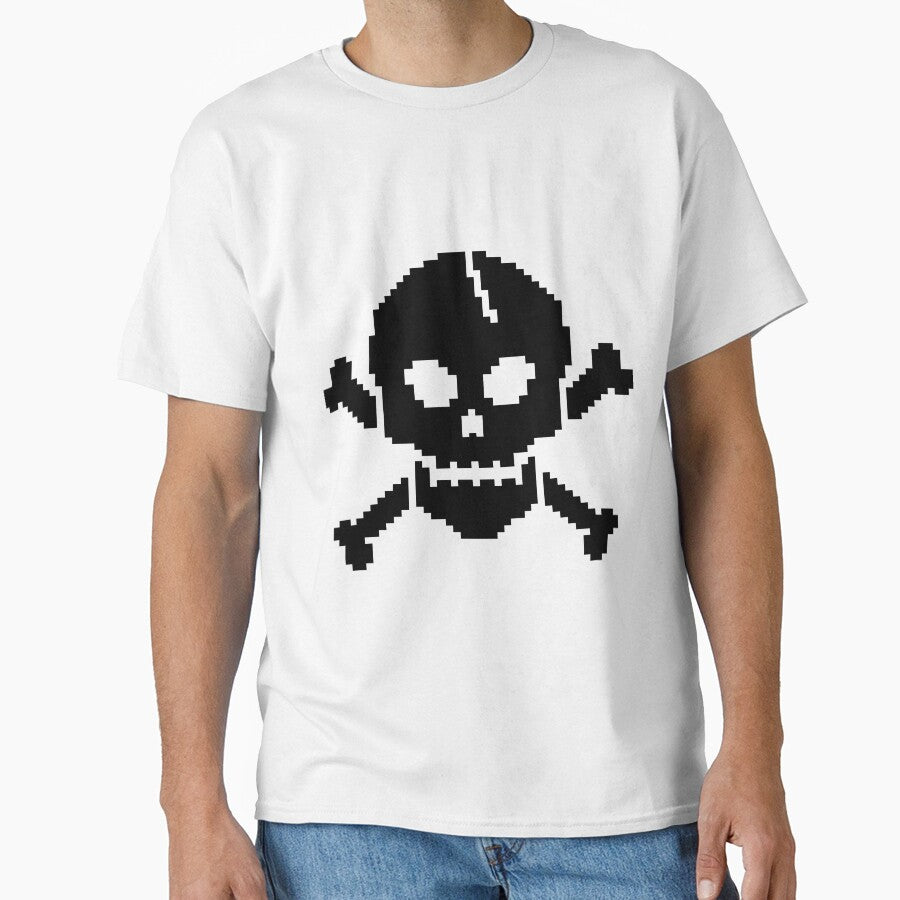 SKULL 8 BITS MEXICO by ROJOCELESTEMX