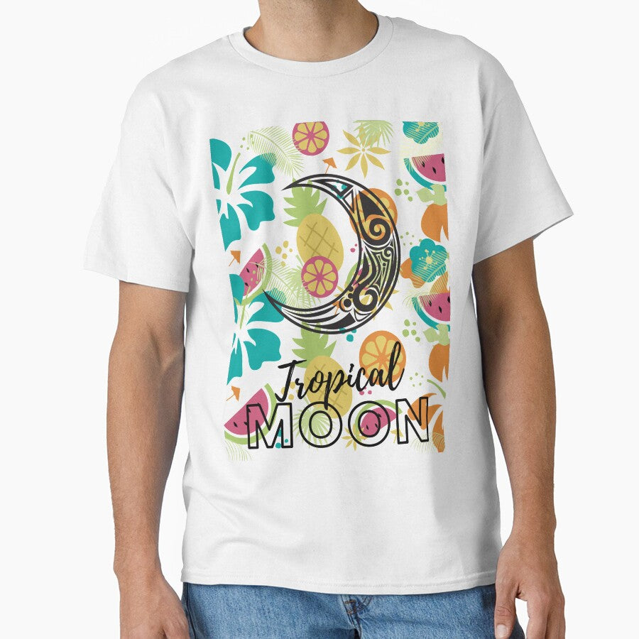 Tropical Moon Colorful by kyds