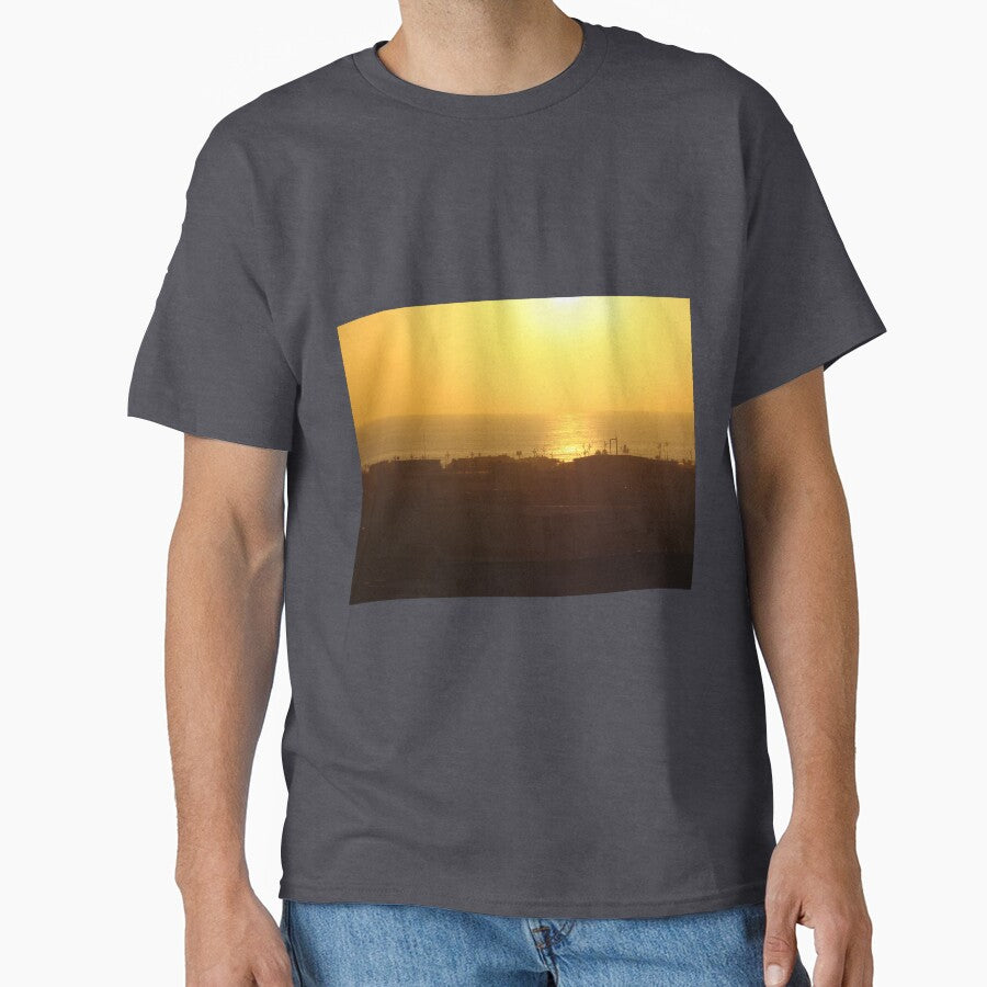 Sunset at the beach, Sunset mask, Sunset tote bag, Sunset pillow, Sunset blanket by PicsByMi