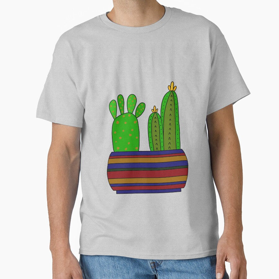 Cute Cactus Design #99: Enough Room For 2 Types Of Cacti by DreamCactus