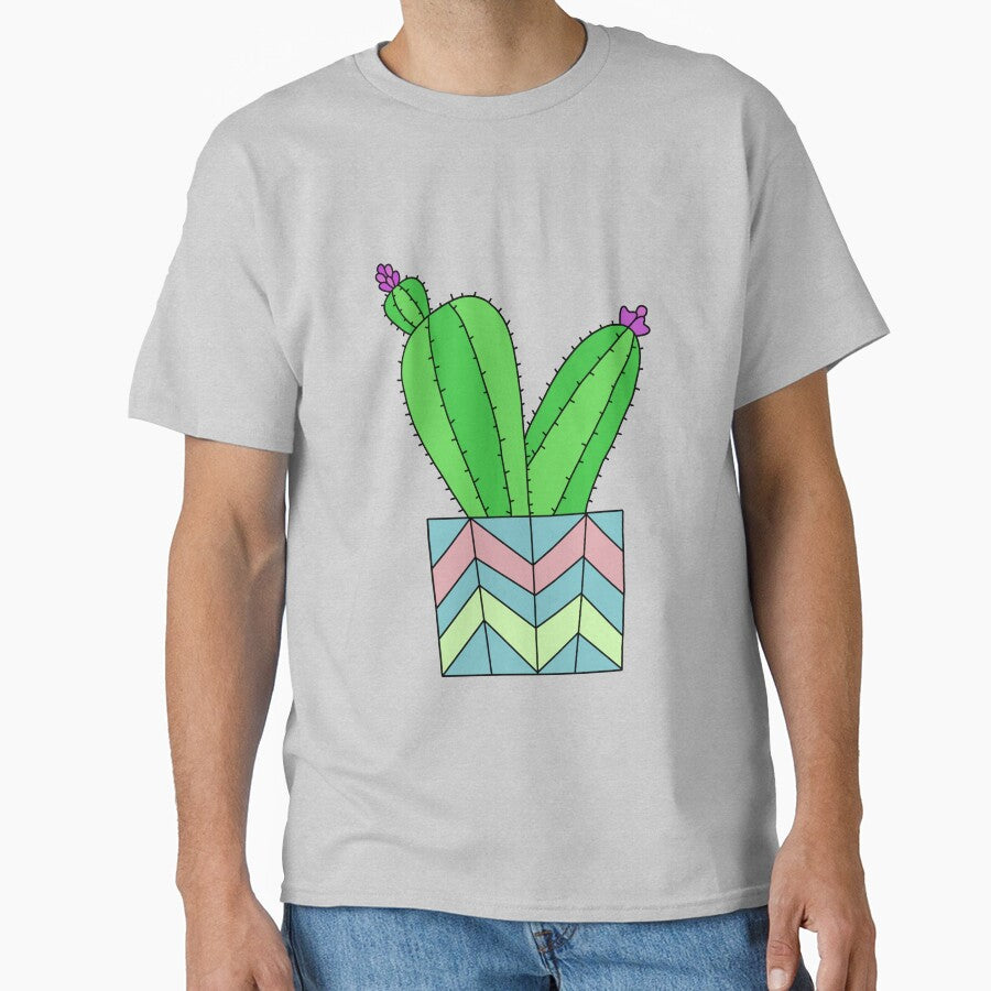 Cute Cactus Design #48: Pastel Pot Cactus by DreamCactus