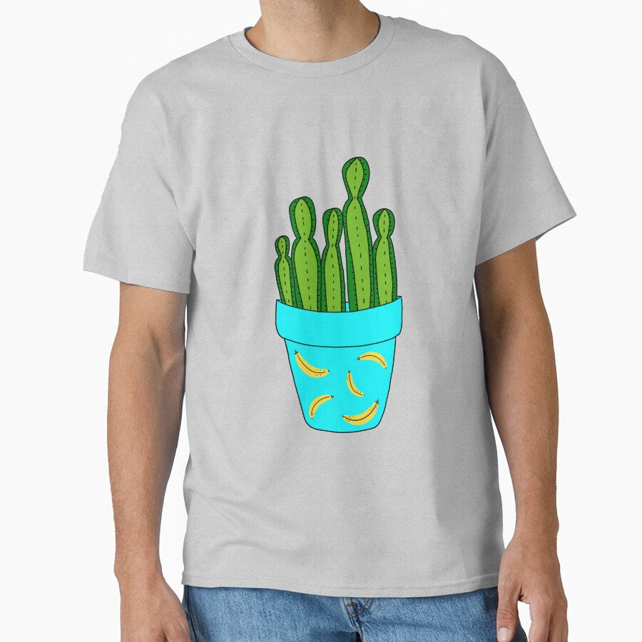 Cute Cactus Design #36: Banana Pot Cactus by DreamCactus