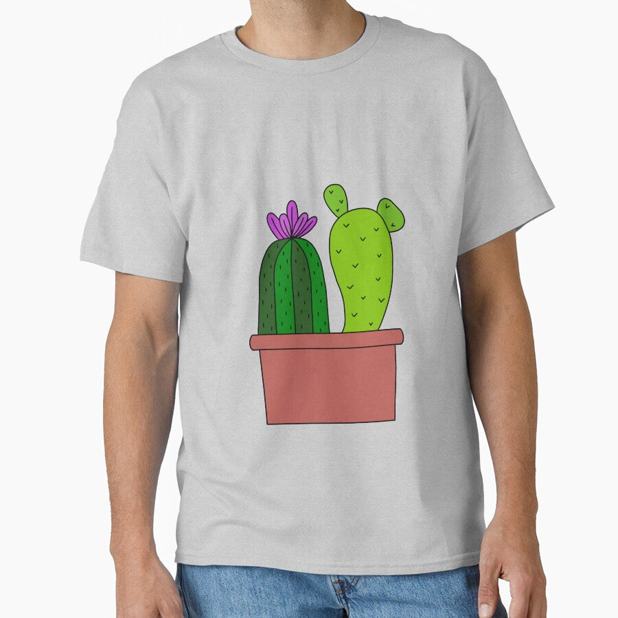Cute Cactus Design #72: 2 Types Of Cactuses Sharing 1 Pot by DreamCactus
