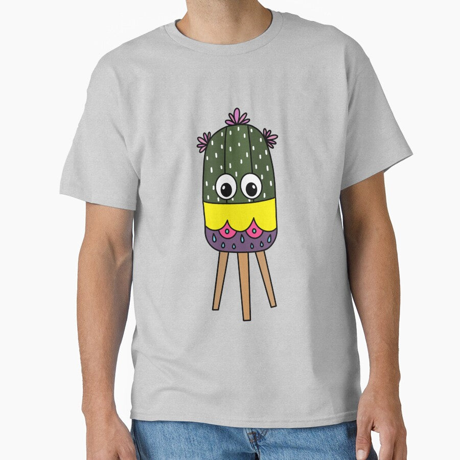 Cute Cactus Design #333: Cute Cactus In A Nice Planter by DreamCactus