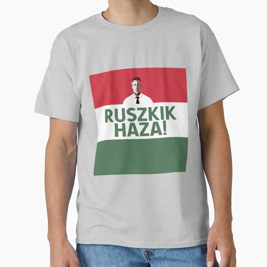 Ruszkik Haza! Magyar on the flag by Happie Kids