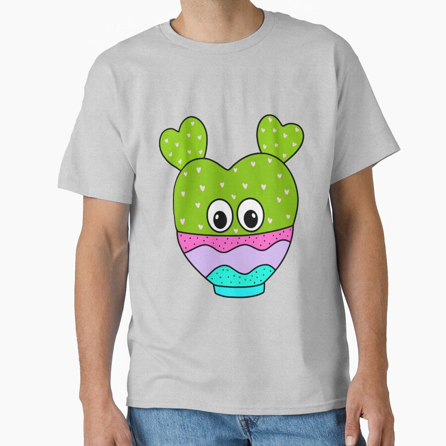 Cute Cactus Design #340: Hearty Cactus In Cute Bowl by DreamCactus