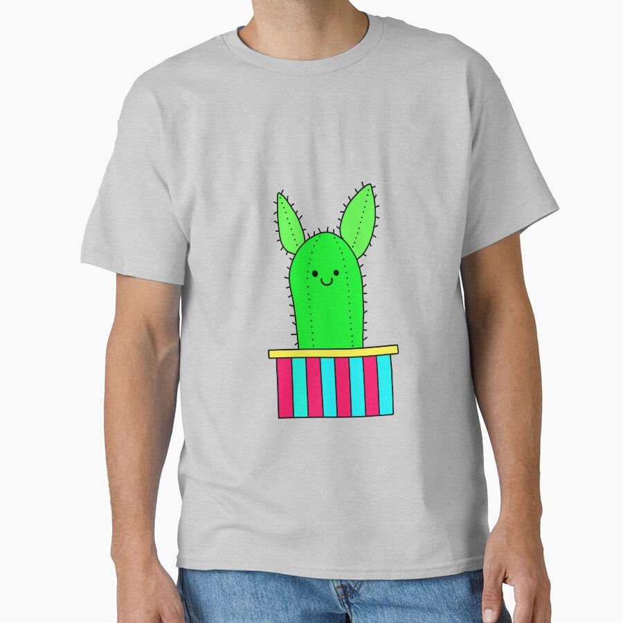 Cute Cactus Design #18: Smiling Pointy Ear Cactus by DreamCactus